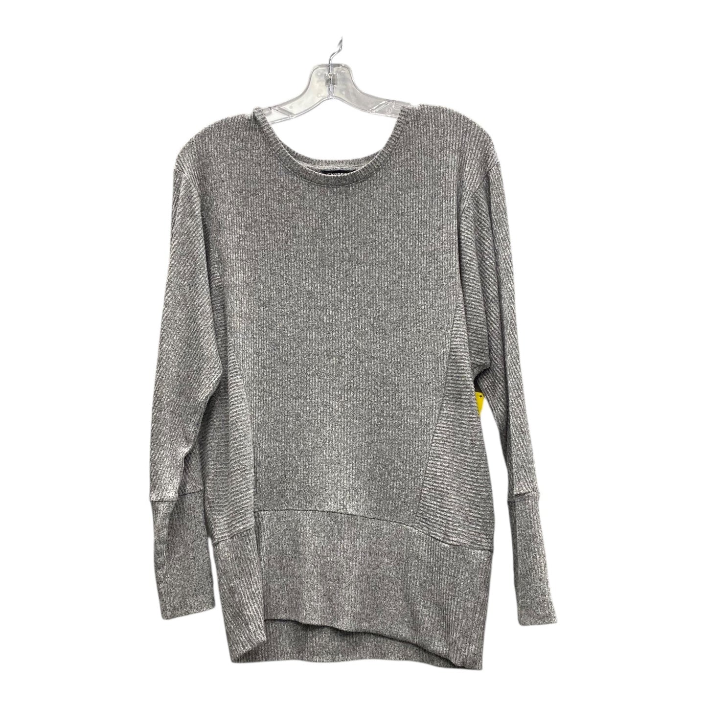 Top Ls Basic By Express In Grey, Size:Sp
