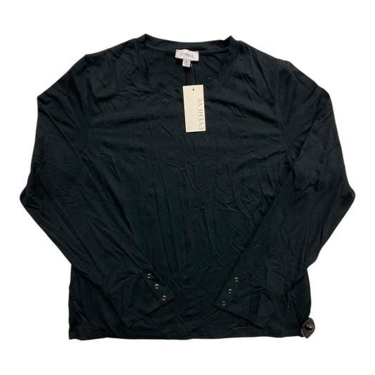 Top Ls By Evereve In Black, Size:Xl