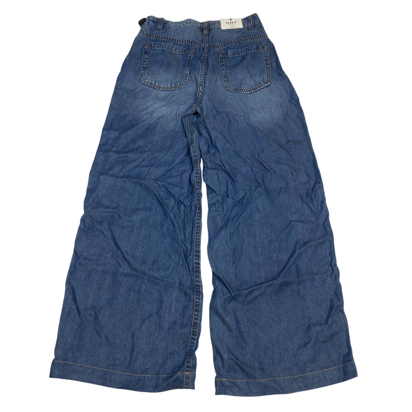 Jeans Wide Leg By Oat In Blue Denim, Size:2