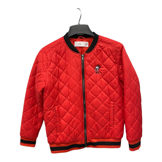 Coat Puffer & Quilted By Disney Store In Red, Size:M