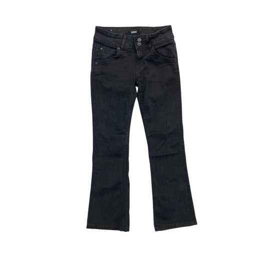 Jeans Boot Cut By Hudson In Black Denim, Size:4