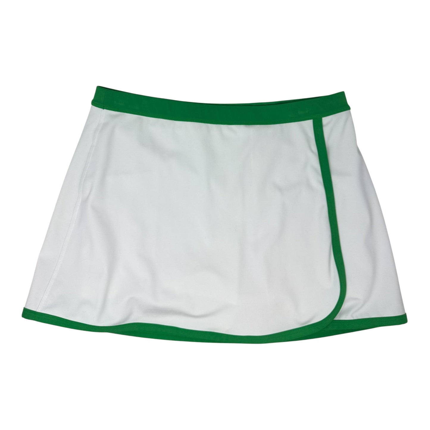 Athletic Skort By J. Crew In Green & White, Size: M