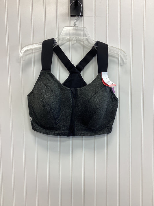 Athletic Bra By Livi Active In Grey, Size:1X