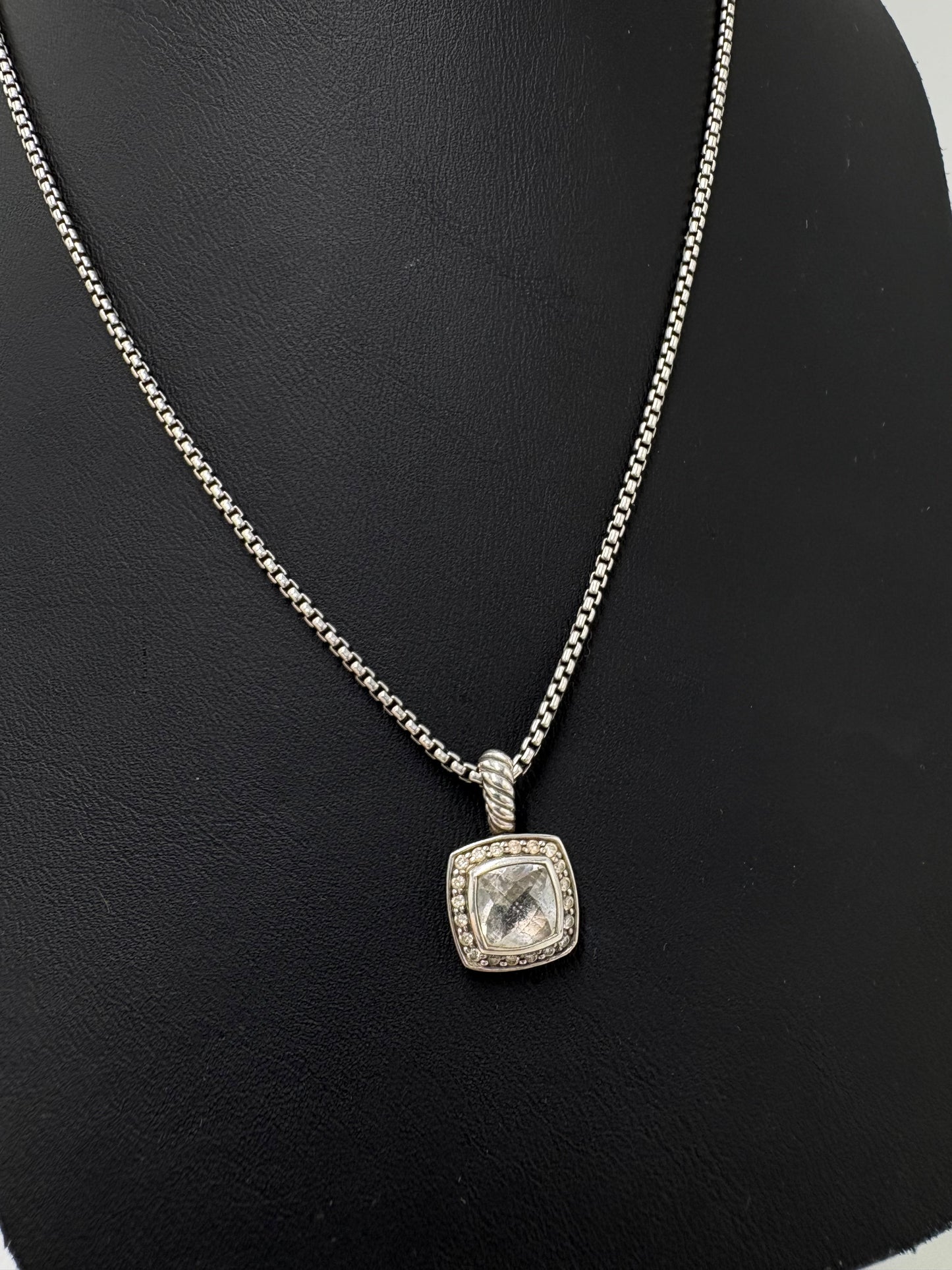 David Yurman Petite Albion Pendant Luxury Necklace