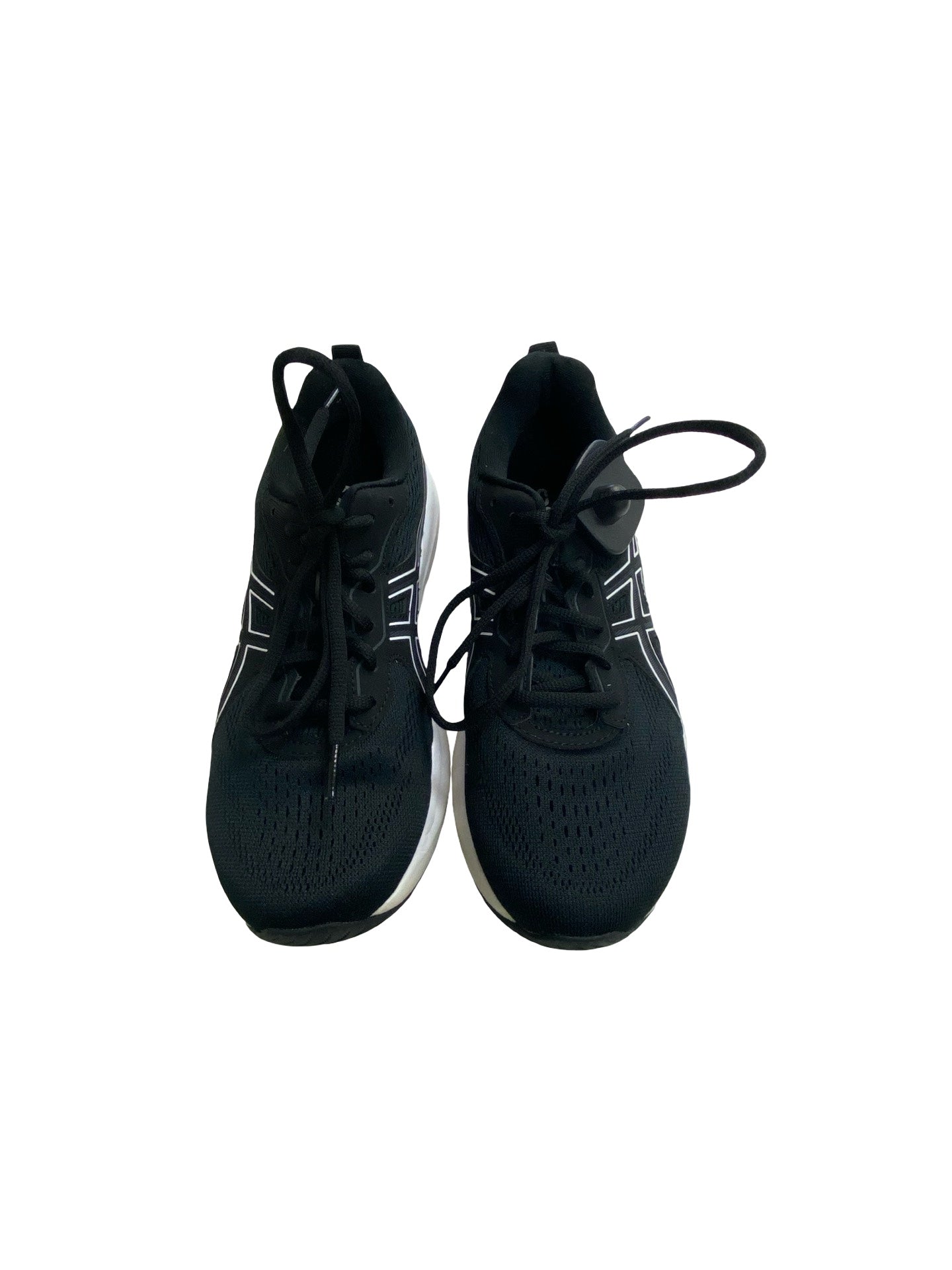 Shoes Athletic By Asics In Black & White, Size:7.5
