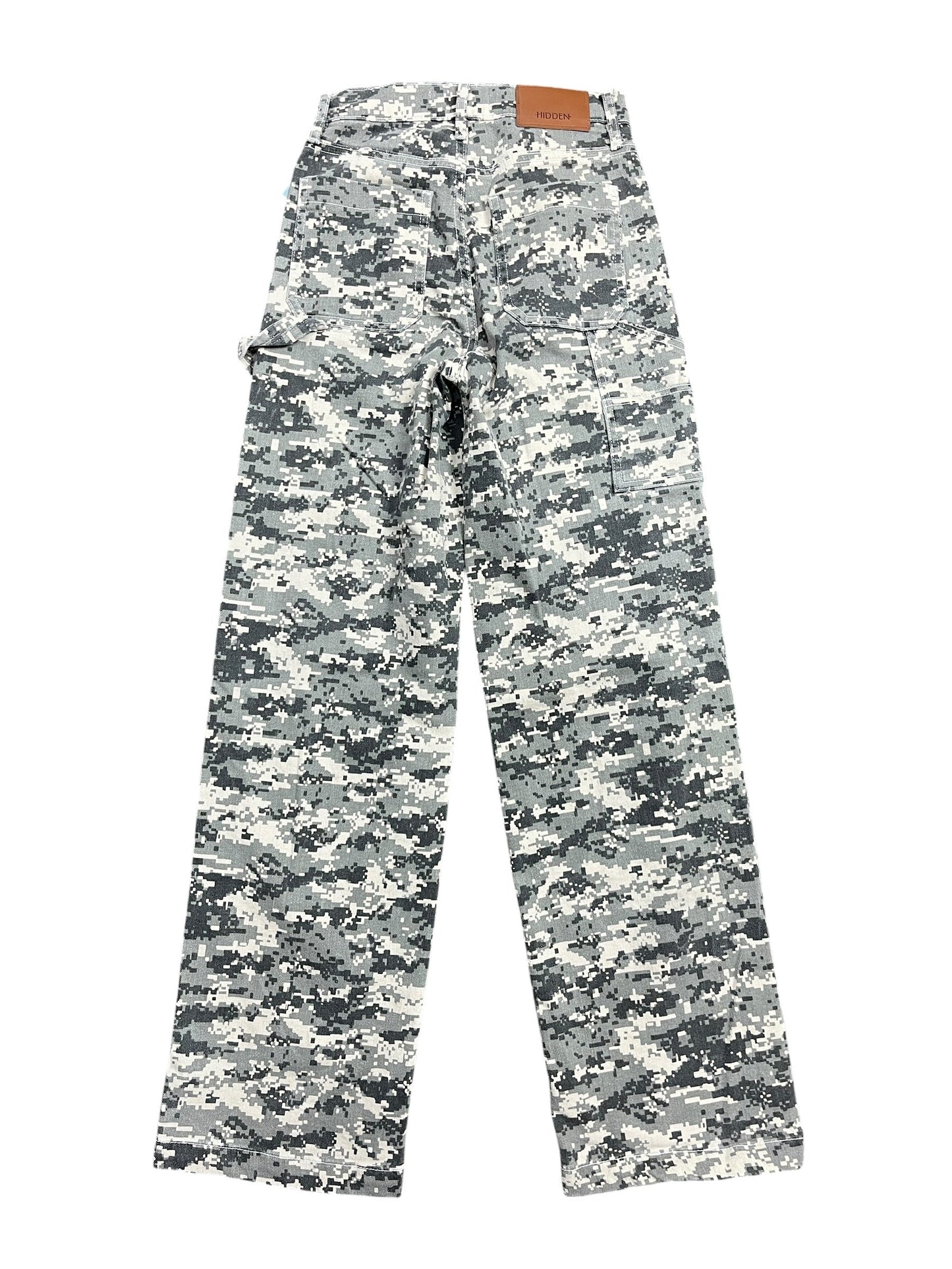 Jeans Wide Leg By Hidden In Green Denim, Size:0