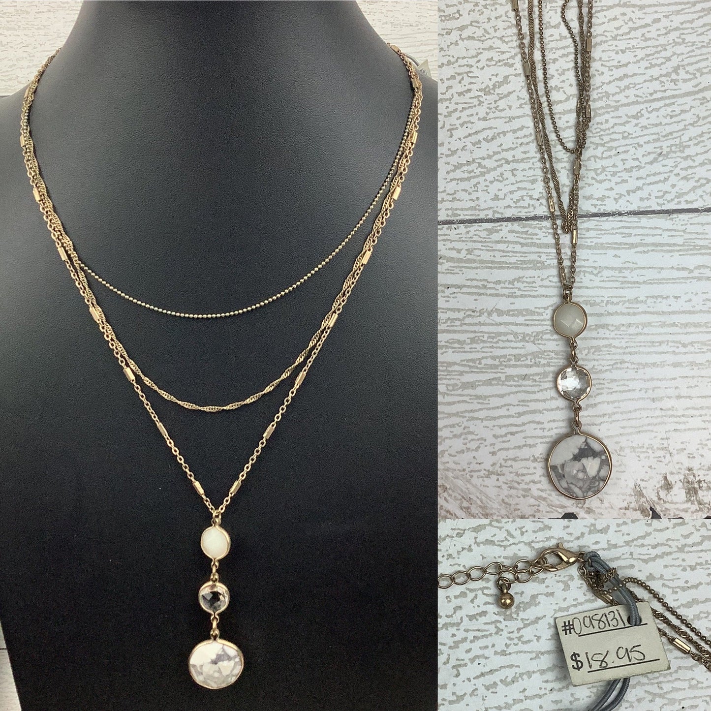 Necklace Lariat & Y-drop By Clothes Mentor