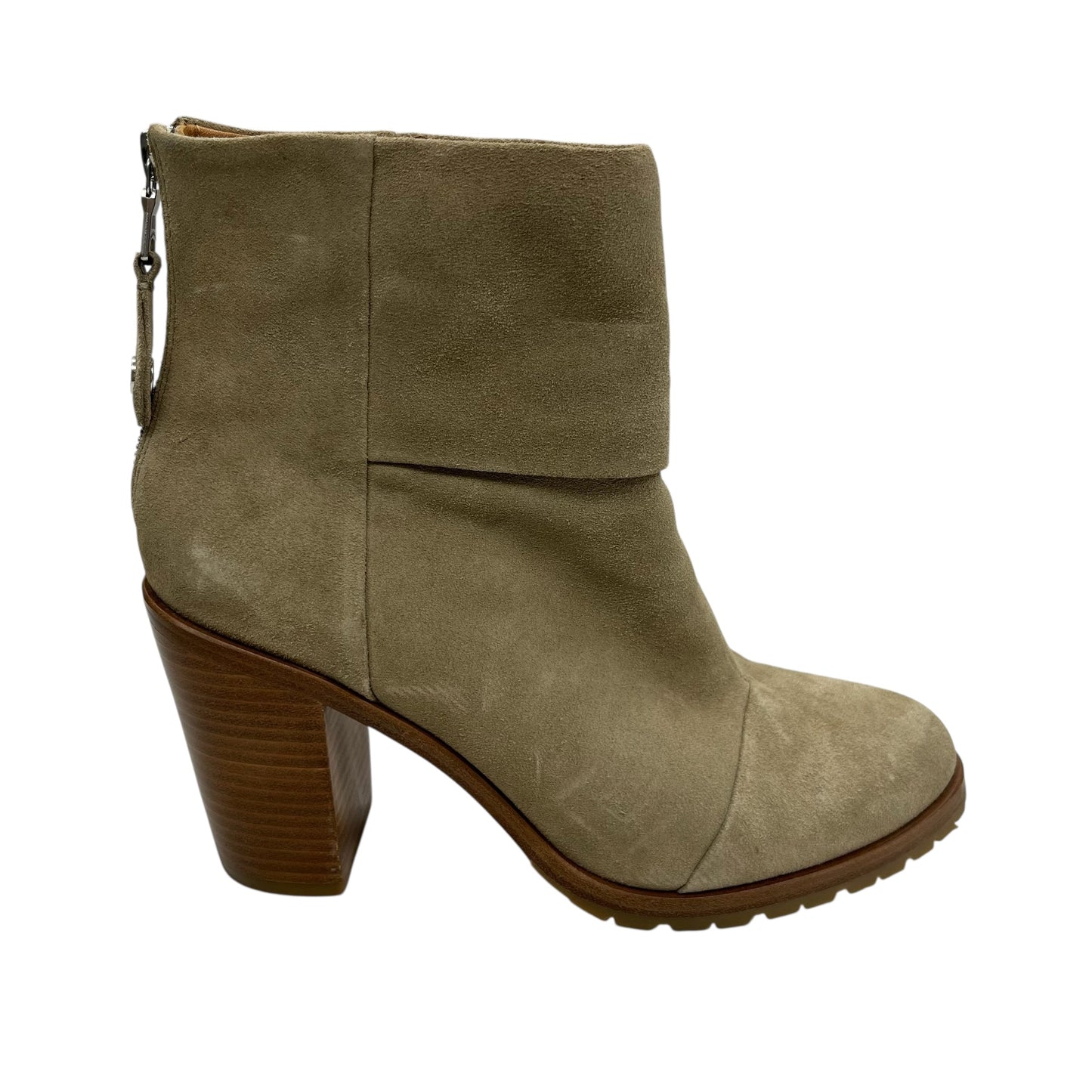 Boots Ankle Heels By Rag And Bone In Tan, Size:9