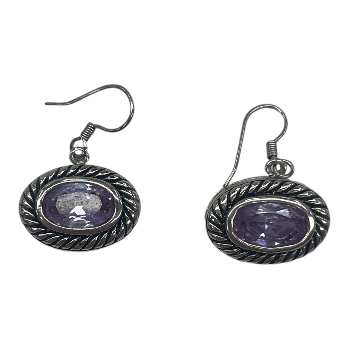 Earrings Dangle/Drop By Clothes Mentor In Purple