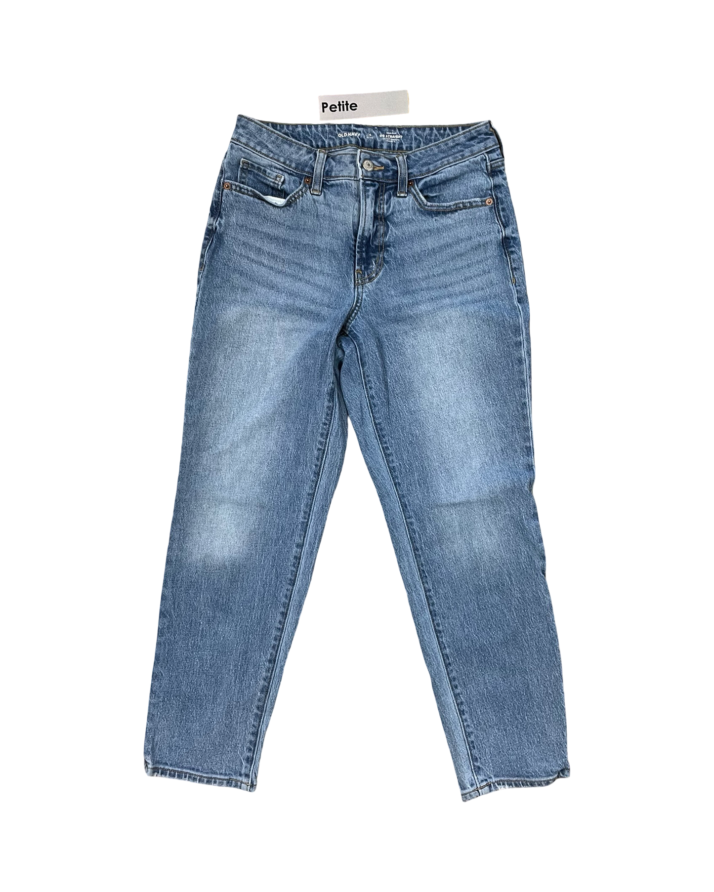 Jeans Straight By Old Navy In Blue Denim, Size:4P