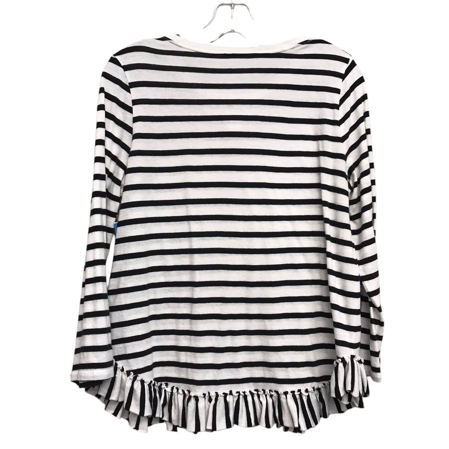 Top Ls Designer By Kate Spade In Striped Pattern, Size:M