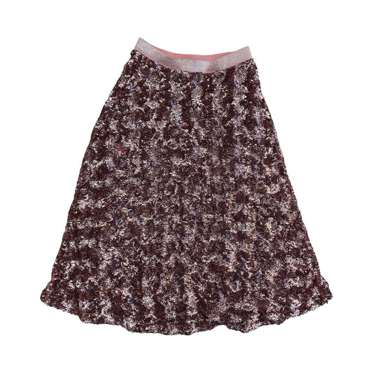 Skirt Midi By Anthropologie In Pink, Size:0
