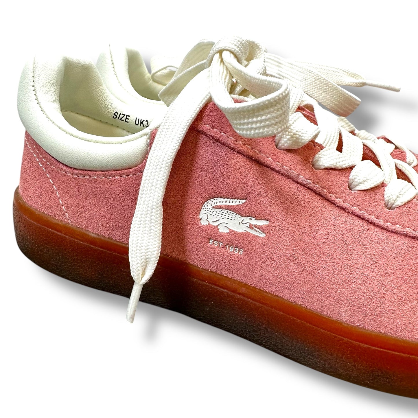 Baseshot Translucent Sole Sneakers By Lacoste In Pink, Size: 5