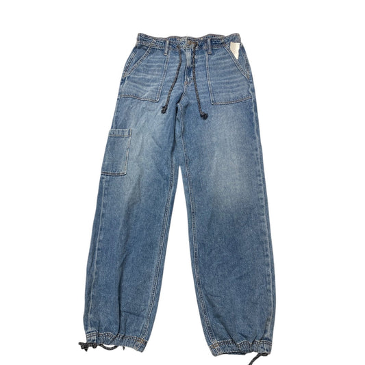 Jeans Boyfriend By American Eagle In Blue Denim, Size:8L