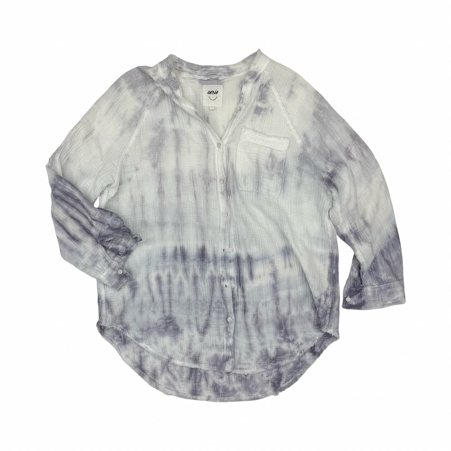 Top Ls By Aerie In Tie Dye Print, Size:Xs