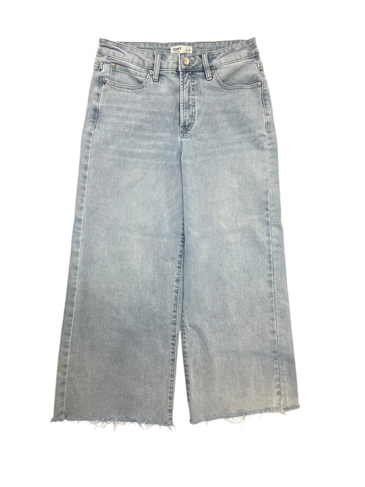 Jeans Wide Leg By Oat In Blue Denim, Size:6