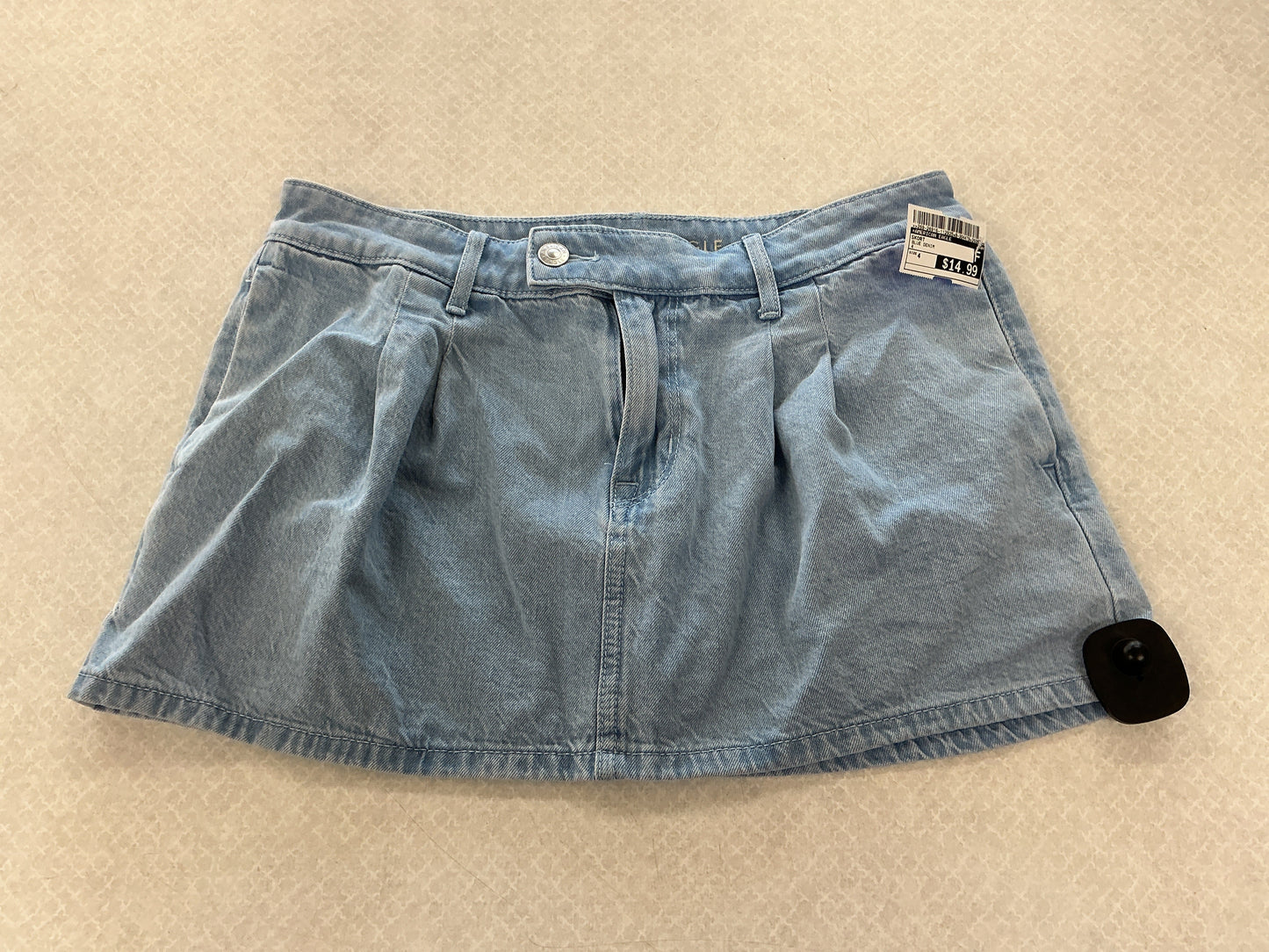 Skort By American Eagle In Blue Denim, Size:4