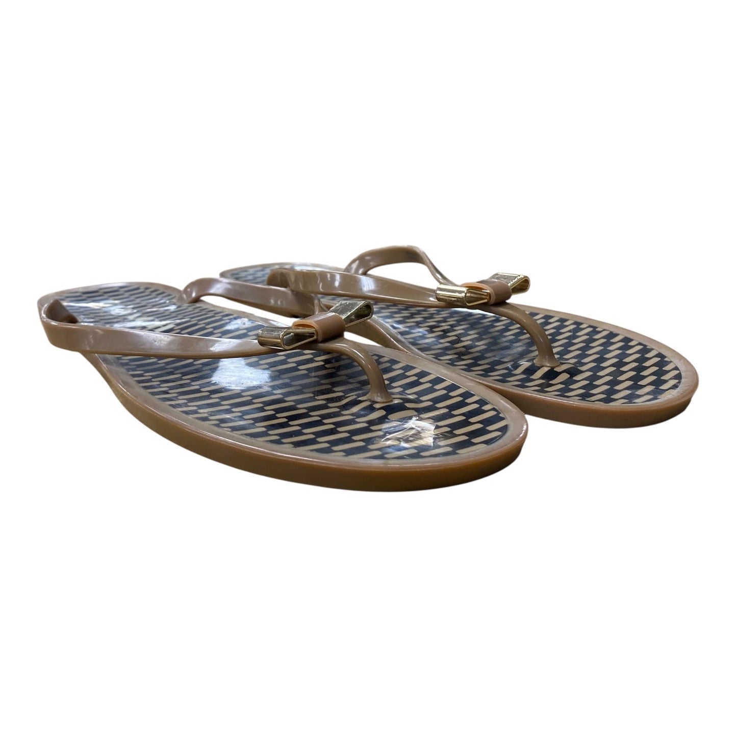 SANDALS DESIGNER by COACH In BROWN, Size: 10