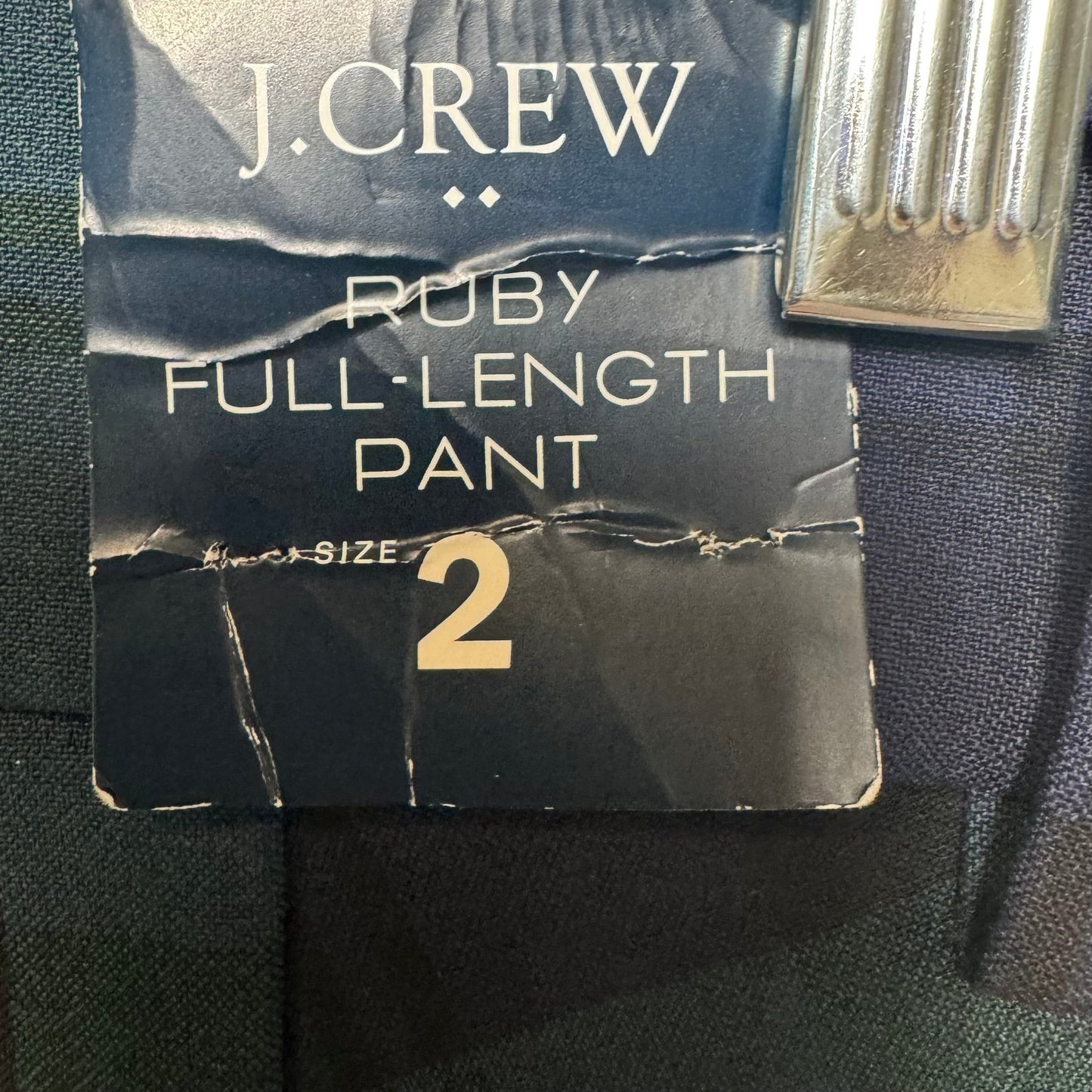 Ruby Full Length Pant By J. Crew In Plaid Pattern, Size: 2