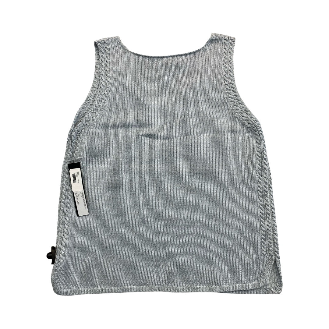 Top Sleeveless By Tribal In Grey, Size:L