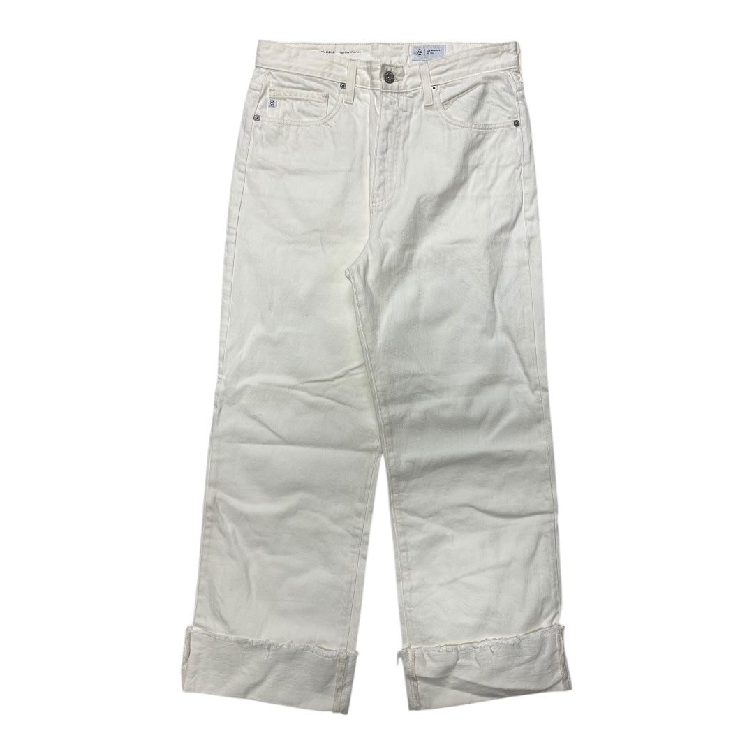 Jeans Boyfriend By Ag Jeans In White, Size:10