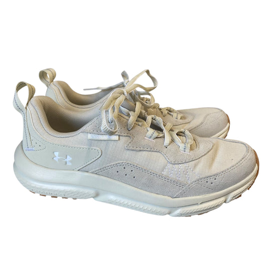 Shoes Athletic By Under Armour In Beige, Size:8
