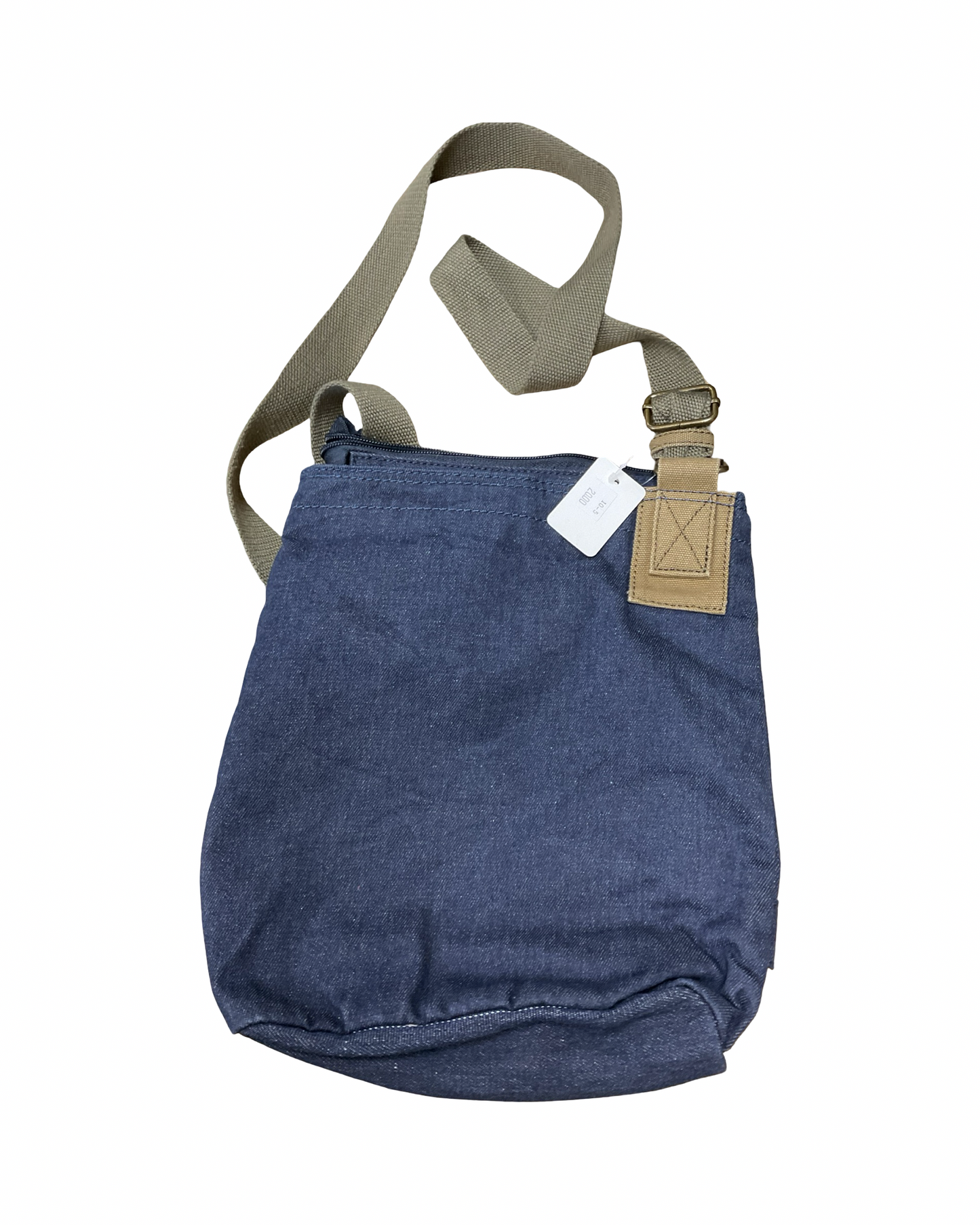 Crossbody By Chala In Blue Denim, Size:Medium