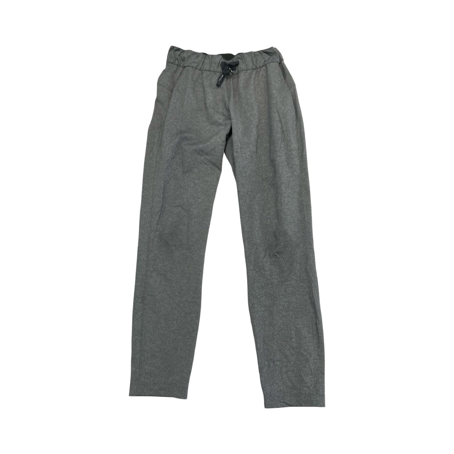 Athletic Pants By Lululemon In Black & Grey, Size:4
