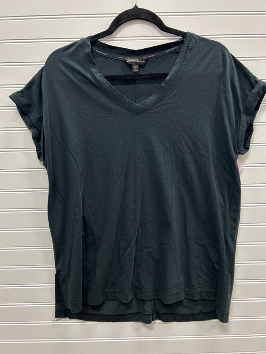 Top Ss Basic By Banana Republic In Black, Size:M