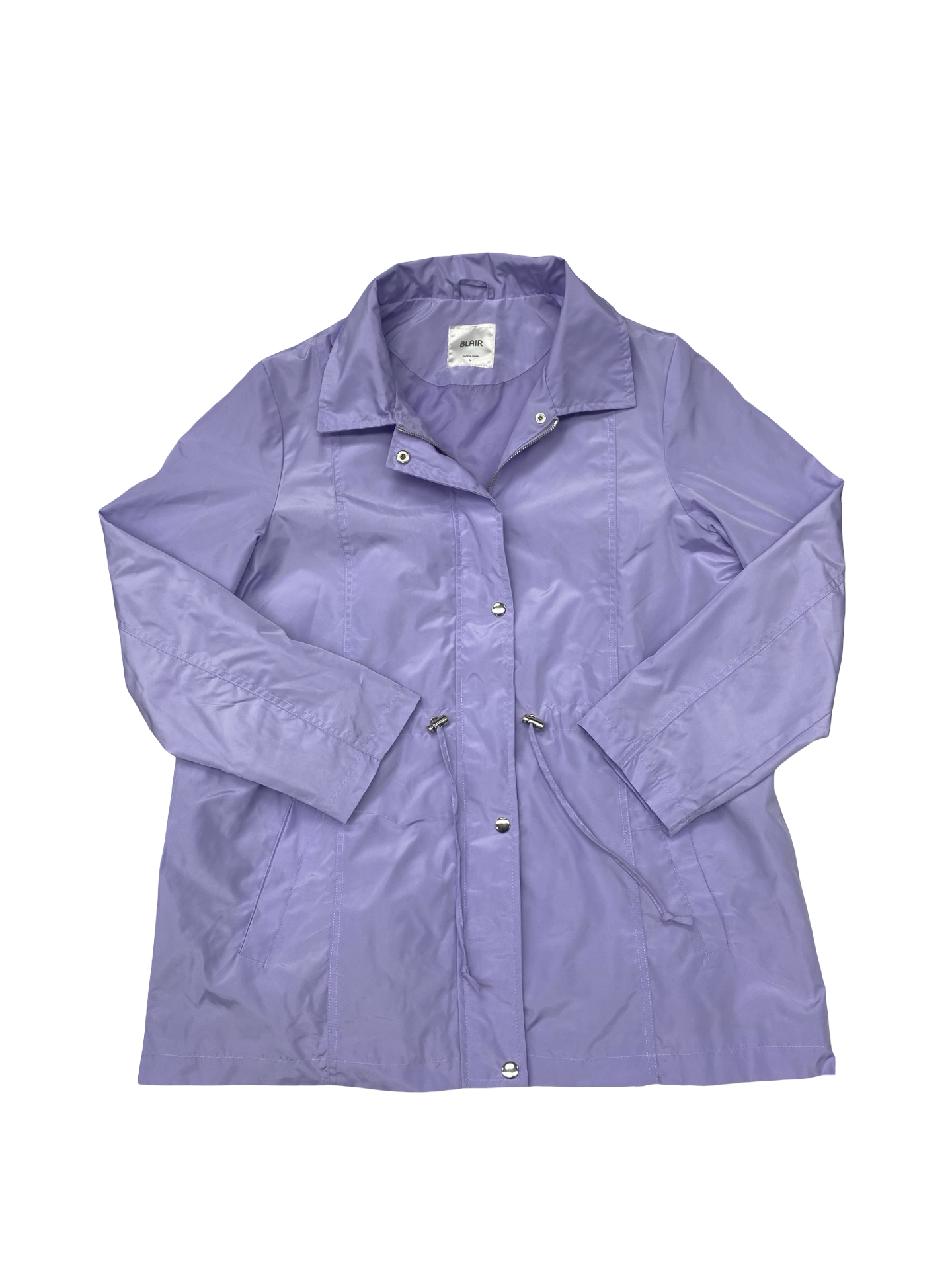 Jacket Windbreaker By Blair In Purple, Size:L
