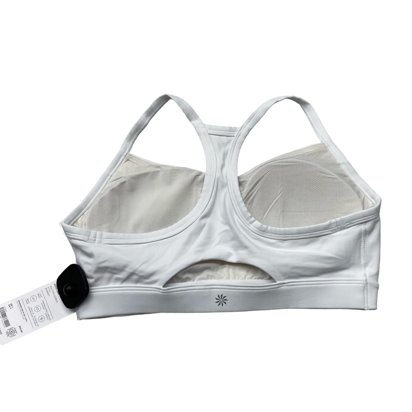 Athletic Bra By Athleta In White, Size:M