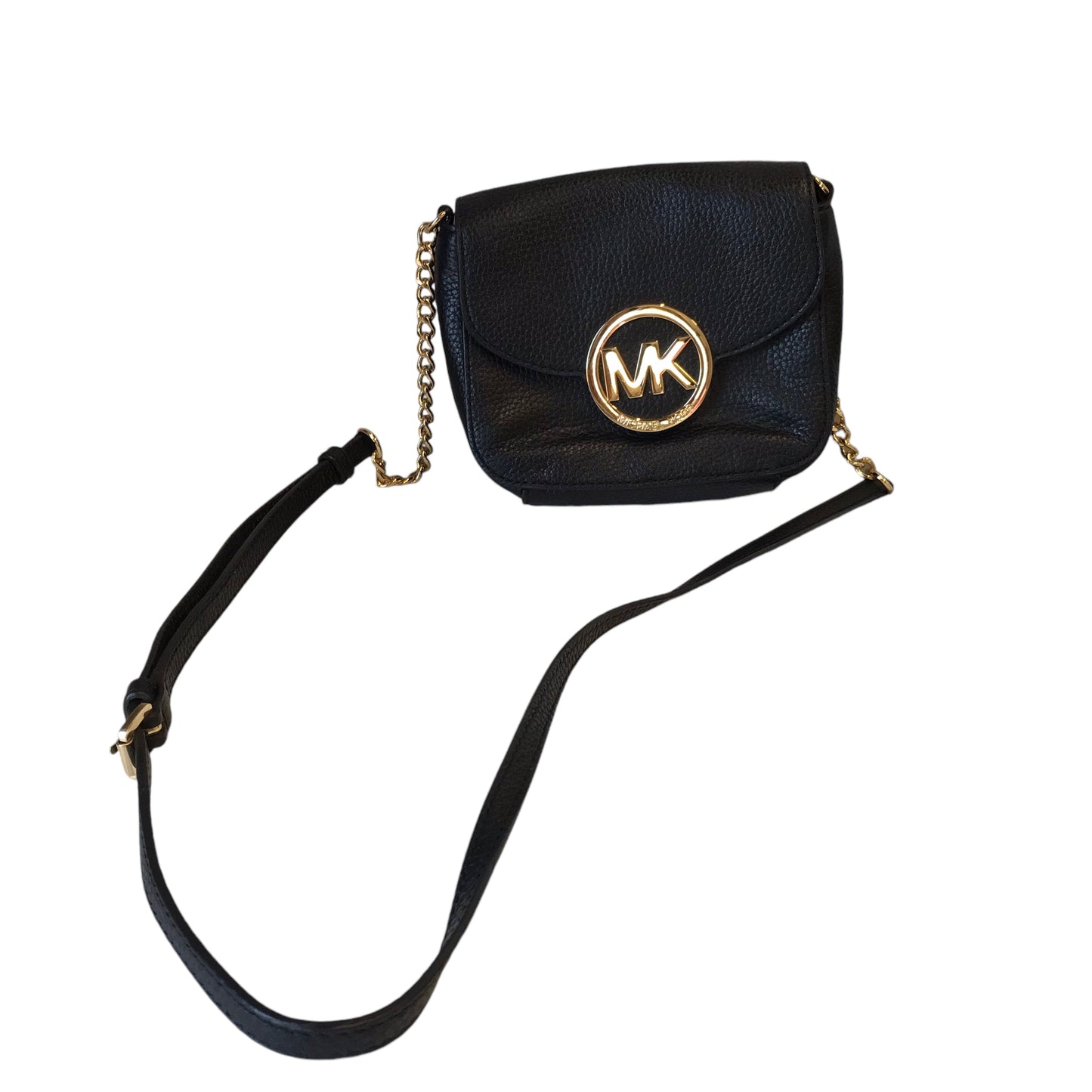 Crossbody Designer By Michael Kors In Black, Size:Small