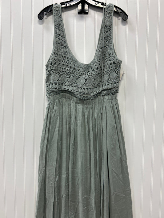 Dress Casual Maxi By Wishlist In Green, Size:L