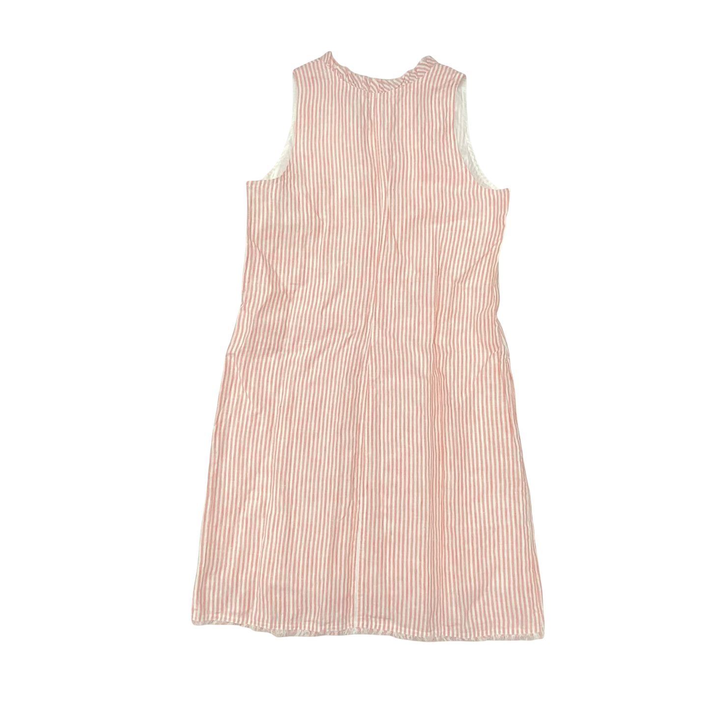 Dress Casual Midi By Tommy Bahama In Pink & White, Size:M