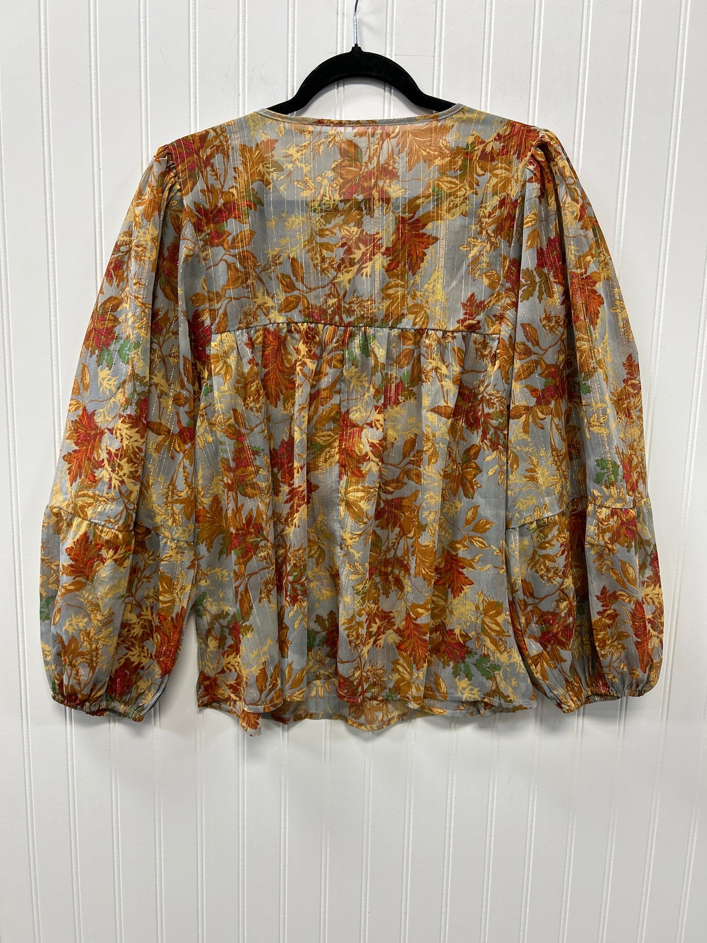 Top Ls By Maurices In Green & Yellow, Size:Xl