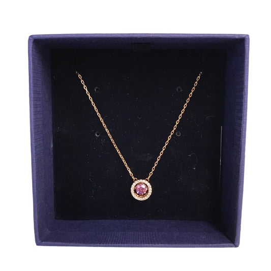 Necklace Designer By Swarovski In Rose Gold