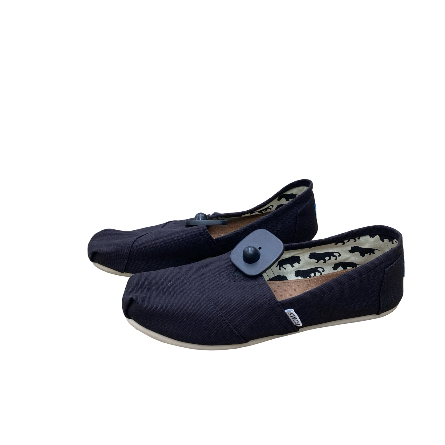Shoes Flats By Toms In Black, Size:9.5