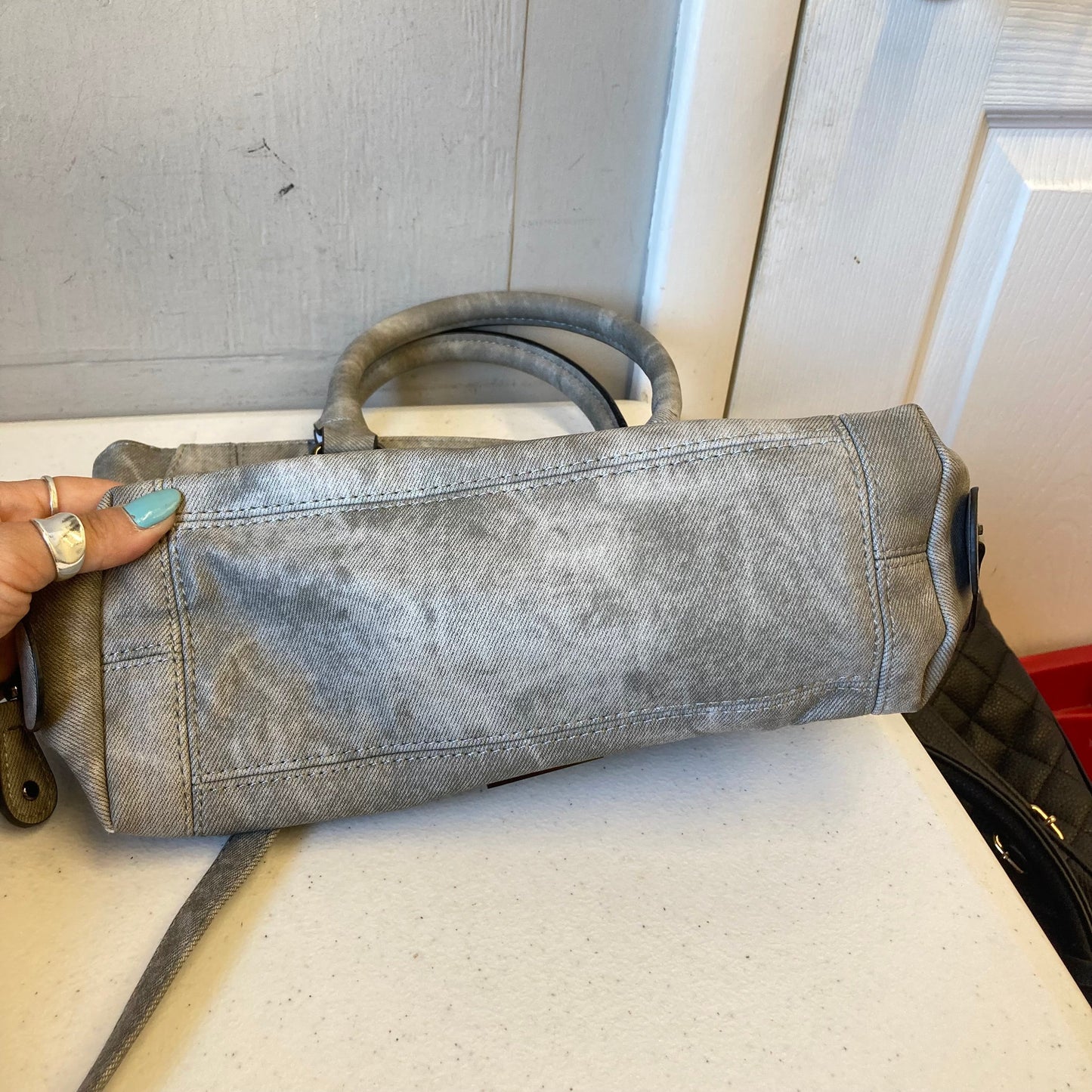 Crossbody By Steve Madden In Grey, Size:Medium