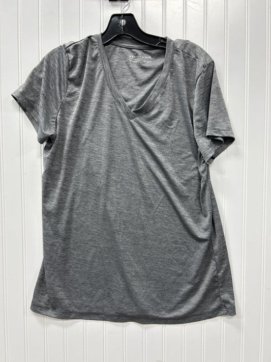 Athletic Top Ss By Under Armour In Grey, Size:Xl