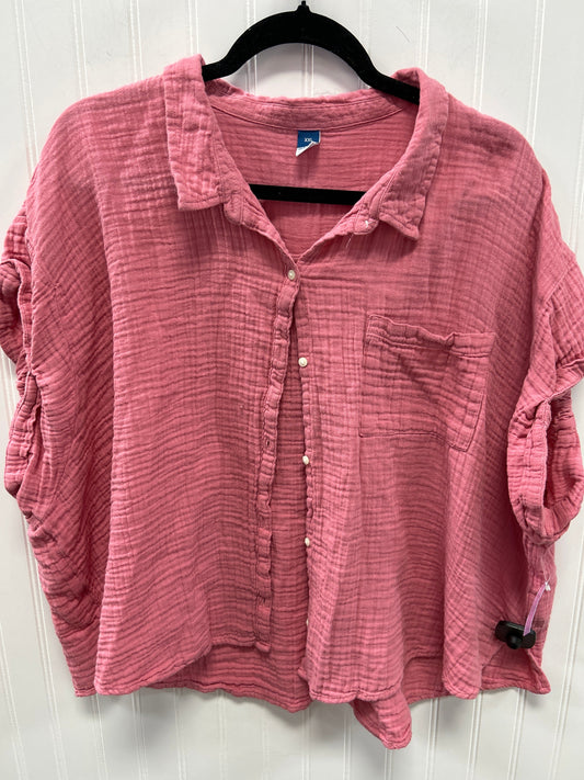 Top Ss By Old Navy In Pink, Size:1X