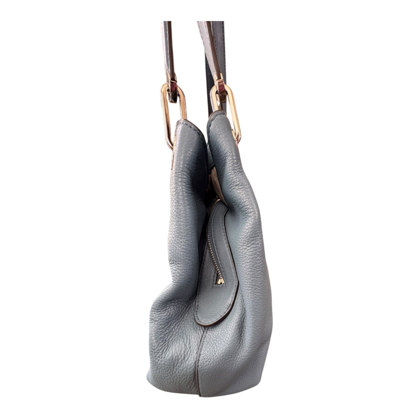 Handbag Designer By Michael Kors In Blue, Size:Large