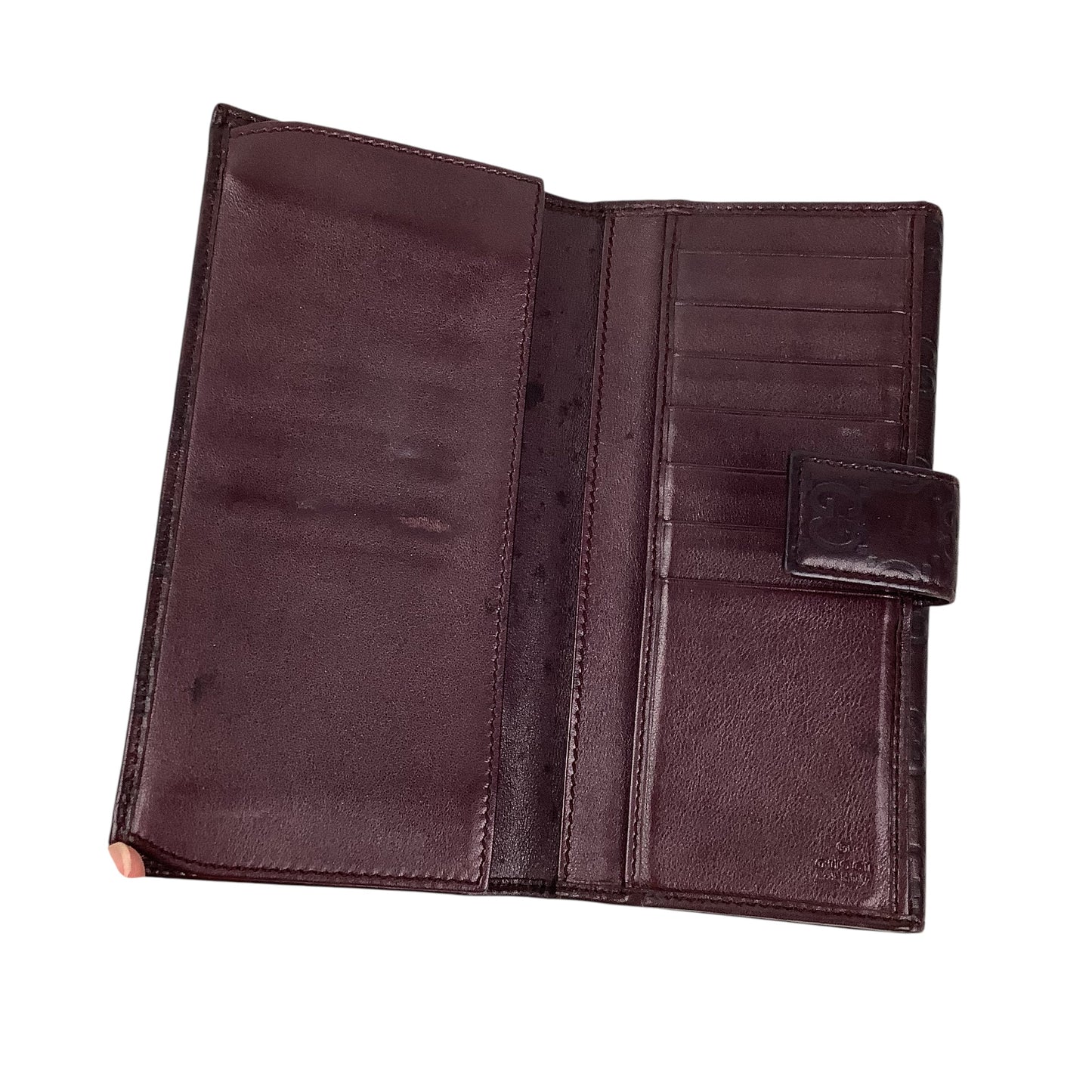 Wallet Luxury Designer By Gucci, Size: Medium