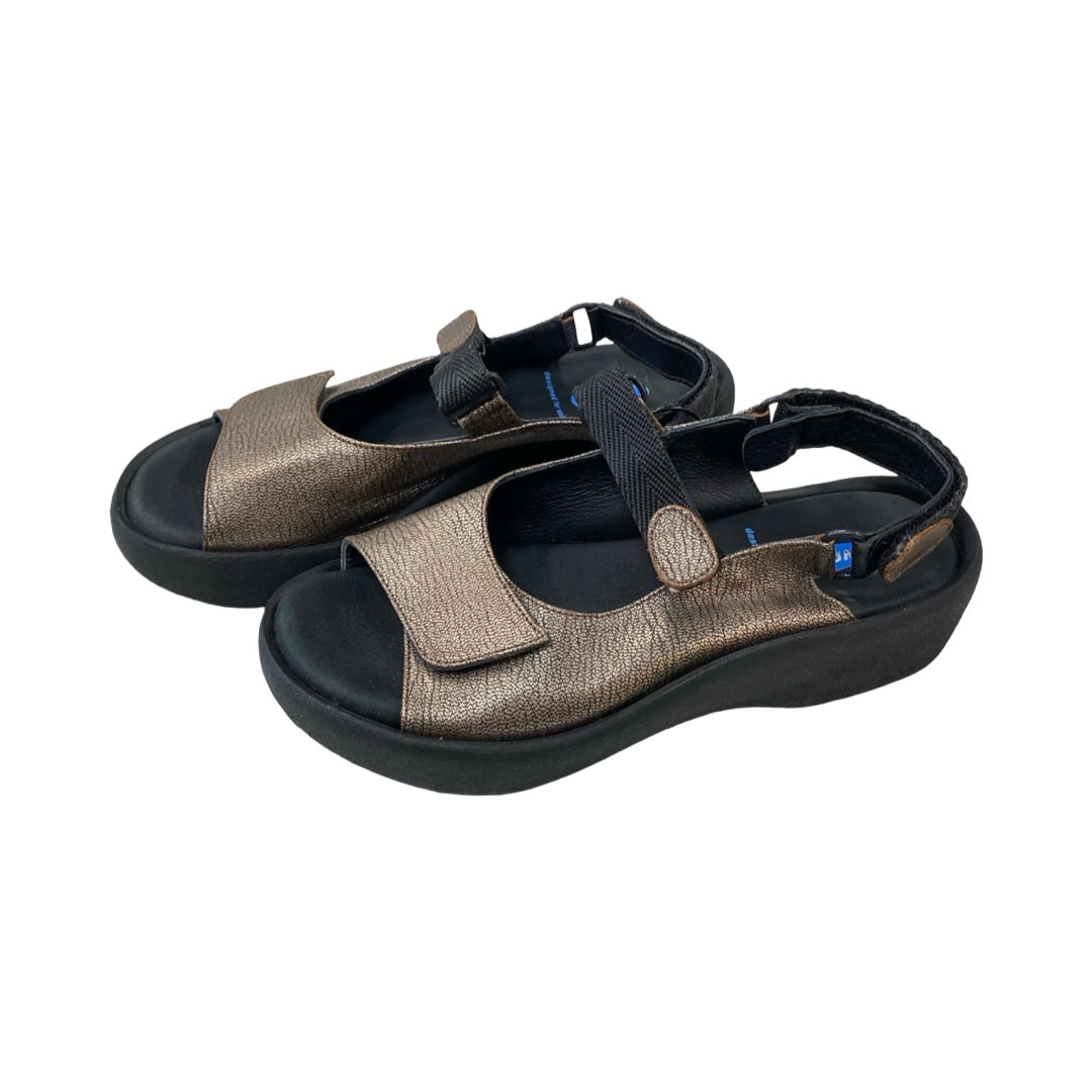 Sandals Heels Block By Cmc In Multi, Size:8.5
