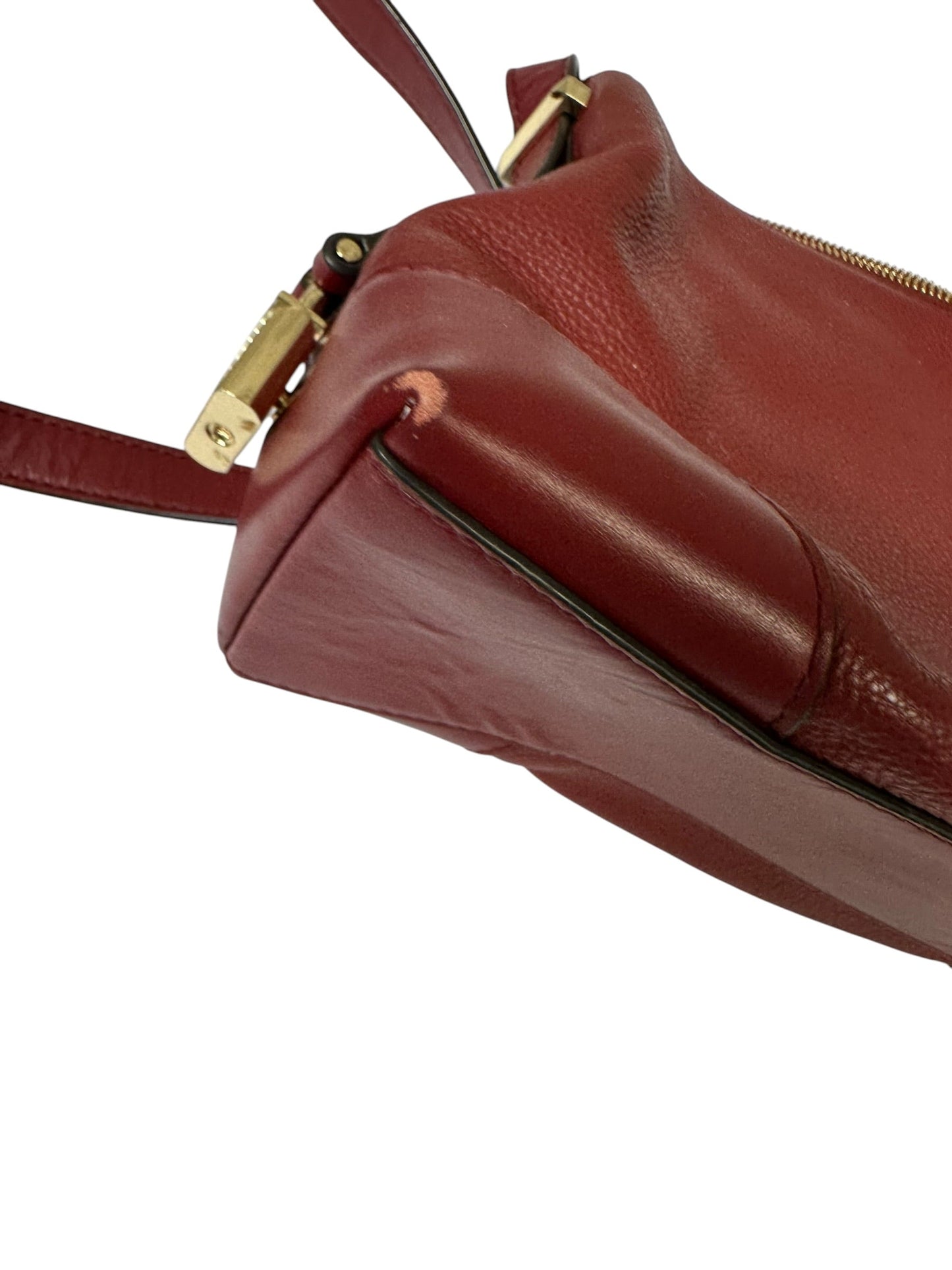 Crossbody Designer By Michael Kors In Red, Size:Medium