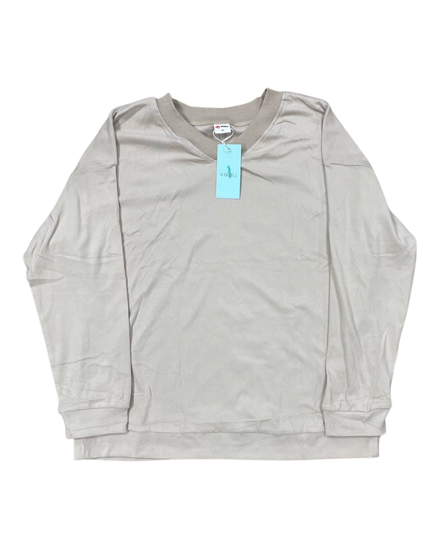 Top Ls By Clothes Mentor In Tan, Size:Xl