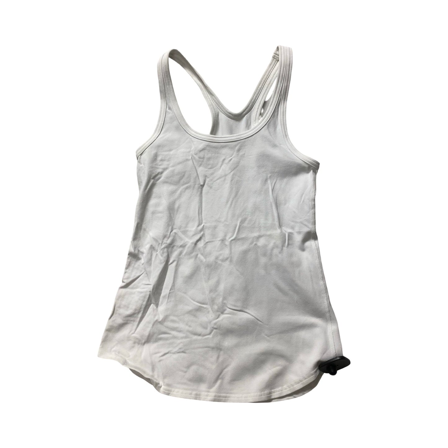 Athletic Tank Top By Lululemon In White, Size:S