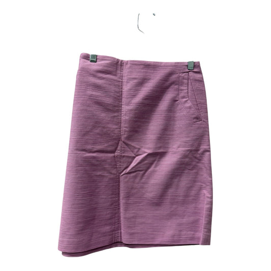 Skirt Mini & Short By Ann Taylor In Purple, Size:14