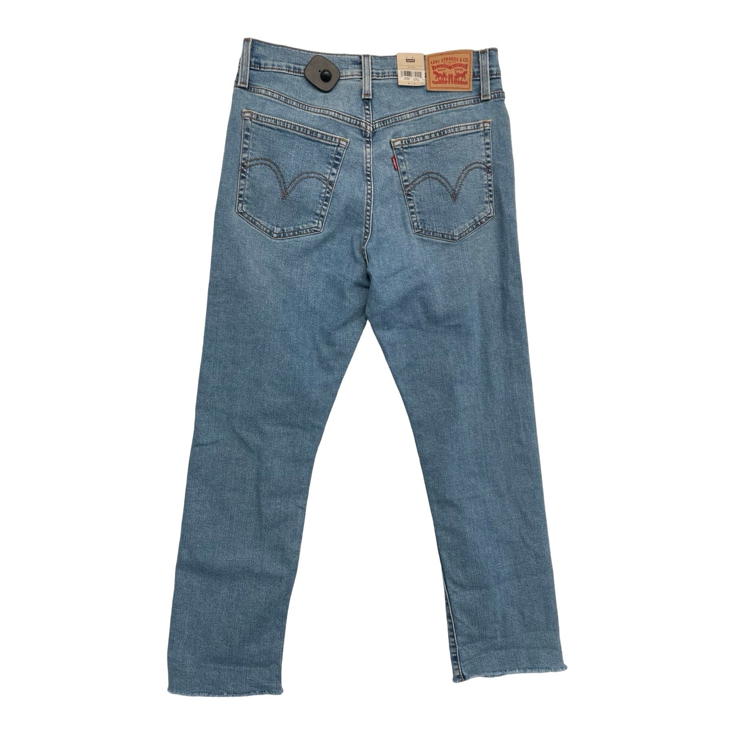 Jeans Boyfriend By Levis In Blue Denim, Size:10