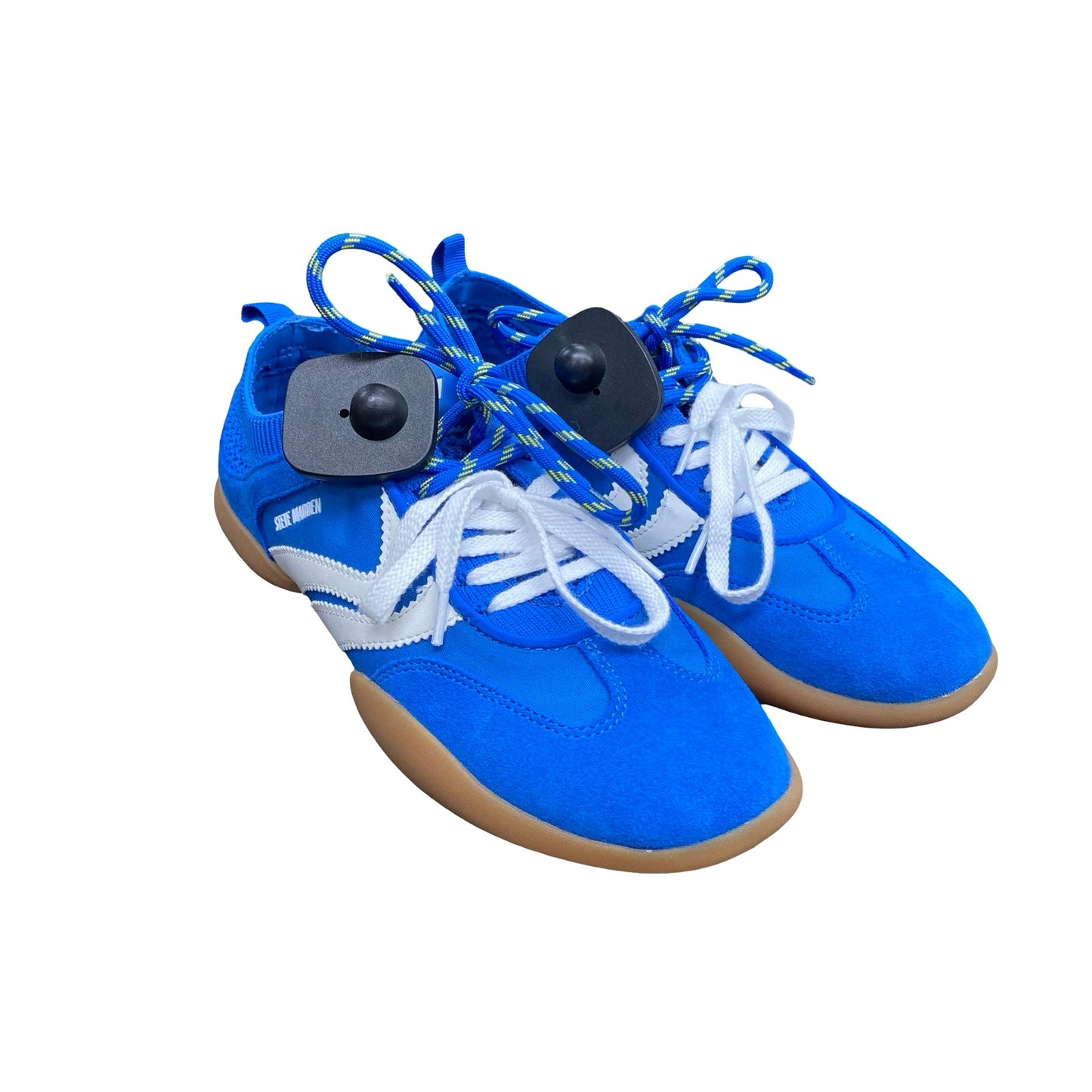 Shoes Sneakers By Steve Madden In Blue & White, Size:9.5
