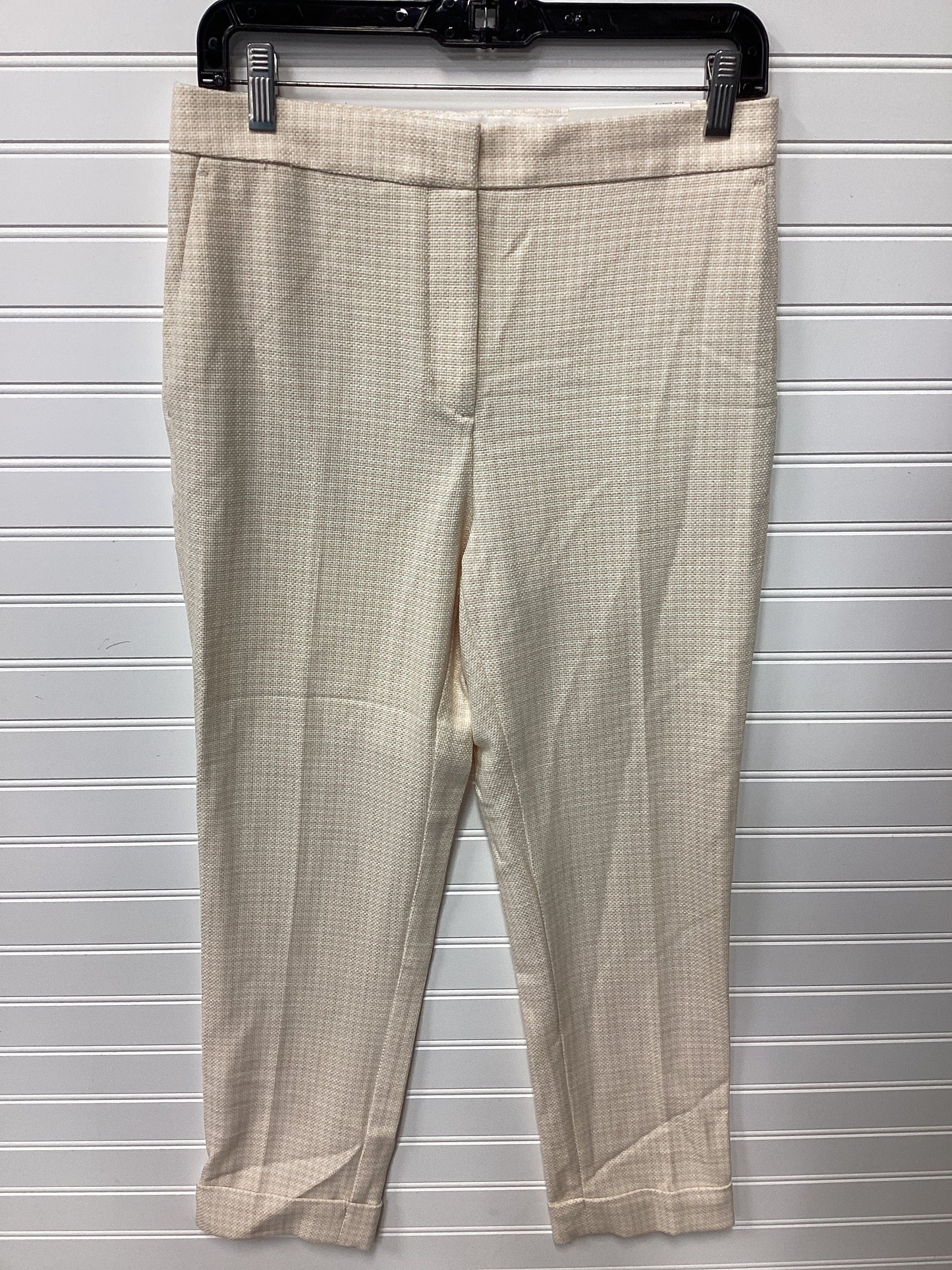 Pants Dress By Ann Taylor In Cream, Size:4